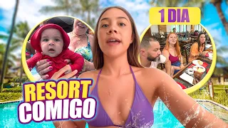 UM DIA COMIGO NO RESORT!