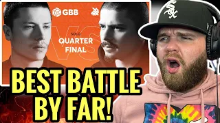 *First Time Hearing* D-LOW vs COLAPS | Grand Beatbox Battle 2019 | 1/4 Final - This was too much!!