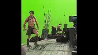 300 Rise of an empire Behind the scene - #shorts