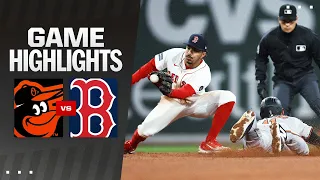 Orioles vs. Red Sox Game Highlights (4/11/24) | MLB Highlights