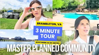 Part 1 of Brambleton Community Neighborhood Tour - Moving to Brambleton - Northern Virginia