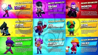 Brawl Stars - All 45 Brawlers Unlock Screen