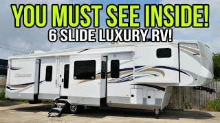 Very Different RV Floorplan here! Check out this Columbus 387FK