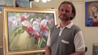 Как рисовать цветы.Живопись.рисование,painting,drawing