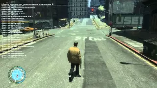 GTA IV. На слабом ноутбуке.  Максимальные настройки графики.