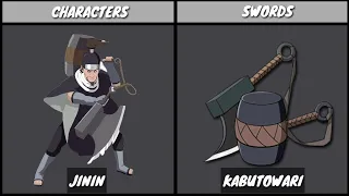 All The Seven Ninja Swordsmen Of The Mist And Their Blade