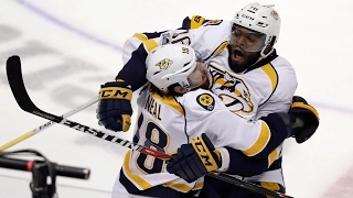 Neal’s goal in OT helps Predators top Ducks in Game 1