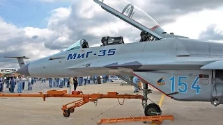 Российский истребитель МиГ-35. Поколение 4++. Информация и пилотаж.