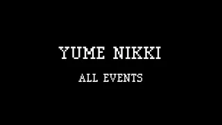 Yume Nikki - All Events