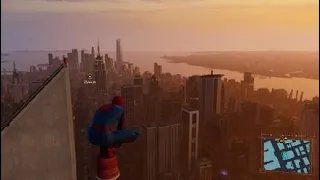 Marvel's Spider-Man 2018 полет на паутине.