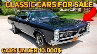20 Magnificent Classic Cars Under $10,000 Available on Facebook Marketplace! Today Great Cars!!