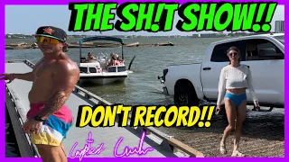 Self Proclaimed Sh!t Show!! Unhappy Boaters  Freak Out!! Clear Lake Boat Launch!