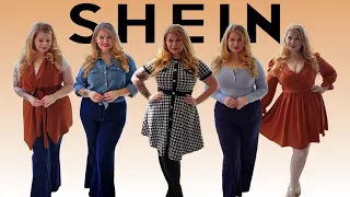 SHEIN Plus Size Fall Try-On Haul | September 2023 | #shein #sheincurve #sheinpartner