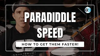How to play your Paradiddles Faster!