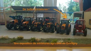 Une très belle 1ère exposition de miniatures agricoles à Quetigny !