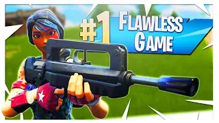 Victory Royale but Taking NO DAMAGE! - PS4 Pro Fortnite FLAWLESS GAME!