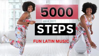 THE BEST 5000 STEPS WALKING WORKOUT TO LOSE WEIGHT AT HOME |Fat Burning 5000 Steps