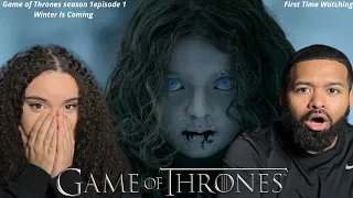 Game of thrones| Winter is coming (1x1) First time reaction)