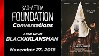 Conversations with Adam Driver of BLACKKKLANSMAN