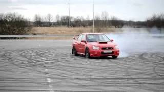 Тест-драйв Subaru Impreza на треке