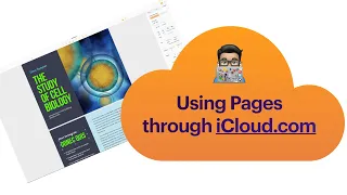 Pages tips:  Using Pages through iCloud.com