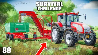 WE ARE LIFTING THE FINAL FIELD! | Survival Challenge | Farming Simulator 22 - EP 88