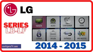 Cómo buscar y ordenar canales 🔥 TV LG series LB (2014) y LF (2015) 🔥
