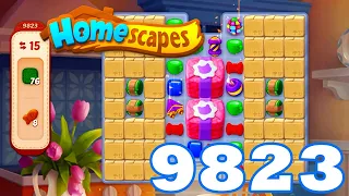 Homescapes Level 9823 HD 3 - match puzzle game | Gameplay Walkthrough | android | GameGo Game | IOS