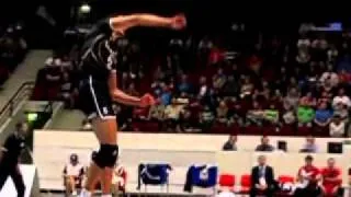 Volleyball - Matey Kaziyski servis ( slow motion Canon 1000 HS )