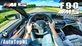 2018 BMW M5 F90 | First Edition 1 of 400 | POV Test Drive by AutoTopNL