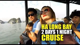 ভিয়েতনামের হা লং বে  - CRUISE IN HA LONG BAY - WORLD HERITAGE SITE  - VIETNAM