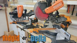 Ridgid Cruzer Miter Saw Review R4251 and R4241 made by Delta