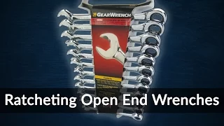 GearWrench Open End Ratcheting Wrenches