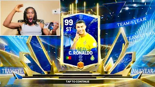I Got TOTY C.Ronaldo!! TOTY Packs Opening - FC MOBILE
