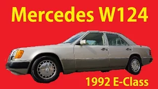 92 Mercedes Benz 300E W124 1 Owner Full Video Review