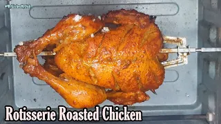 Roasted Rotisserie Chicken | How To Use Rotisserie Oven | My Kitchen My Dish