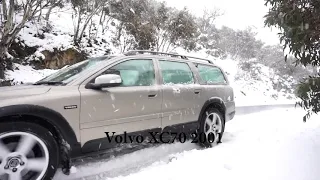 VOLVO XC70 2001 snow test