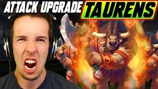 I NEVER attack upgrade Taurens... I did today and here's the result! - WC3 - Grubby - WC3 - Grubby