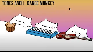 bongo cats sing dance monkey Tones and - I :D