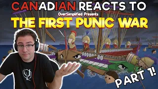 Canadian Reacts to The First Punic War - Oversimplified (Part 1)