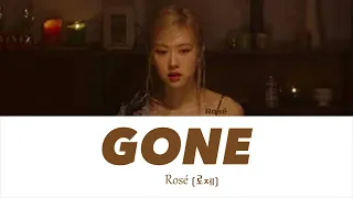 ROSÉ(로제)-"Gone" (Color Coded Lyrics)