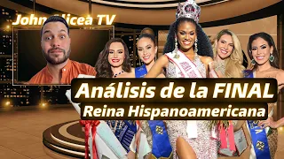 Reina Hispanoamericana - Análisis de la FINAL