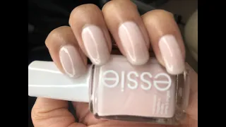 ESSIE BALLET SLIPPERS NAIL POLISH HONEST REVIEW!