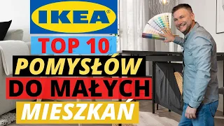 IKEA TOP 10 PRODUKTÓW DO MAŁYCH MIESZKAŃ. ROZWIĄZANIA DO MAŁYCH MIESZKAŃ