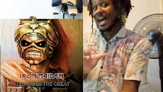 HISTORY IN SONG?!| AFRICAN listens to IRON MAIDEN - Alexander The Great #ironmaidenreaction #metal