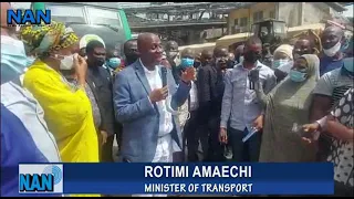 Apapa Port: Amaechi says Customs will remove obstructing structure in six months