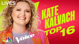 Kate Kalvach Performs Shania Twain's "You're Still the One" | NBC's The Voice Top 16 2022