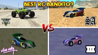 GTA : EVOLUTION OF RC BANDITO IN GTA 5, GTA SAN ANDREAS, GTA VICE CITY AND GTA 3.