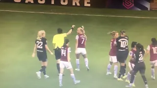 Shocking punch-up at Villa v West Ham Women’s game: Left hook thrown!