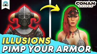 Illusion System Explained: Create your own Item Skins - Age of Sorcery Guide | Conan Exiles 3.0